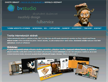 Tablet Screenshot of bvstudio.cz